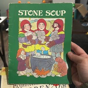 Stone Soup Children's Book - Green Cover